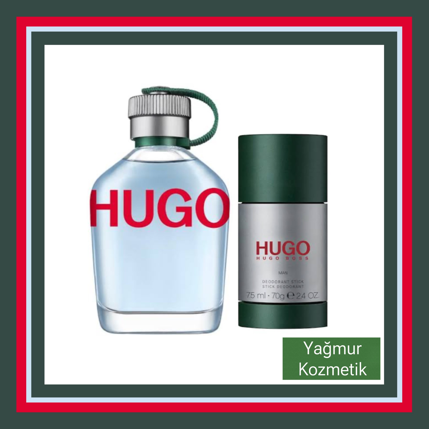 26f139bf29964d7bb896983cf1253277.jpg Hugo Boss Green Edt 125 ml Erkek + Green Deo Stick 75 ml - Görsel 1