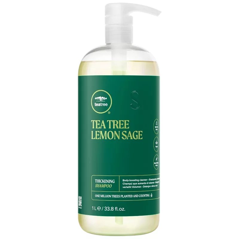 52556c5a9d4047c0b5588d86c2cb94b4.jpg Tea Tree Lemon Sage Thickening Dolgunlaştırır Shampoo 1000ML - Görsel 1