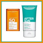 Clarins face stick spf50+Clarins after sun 2 li set