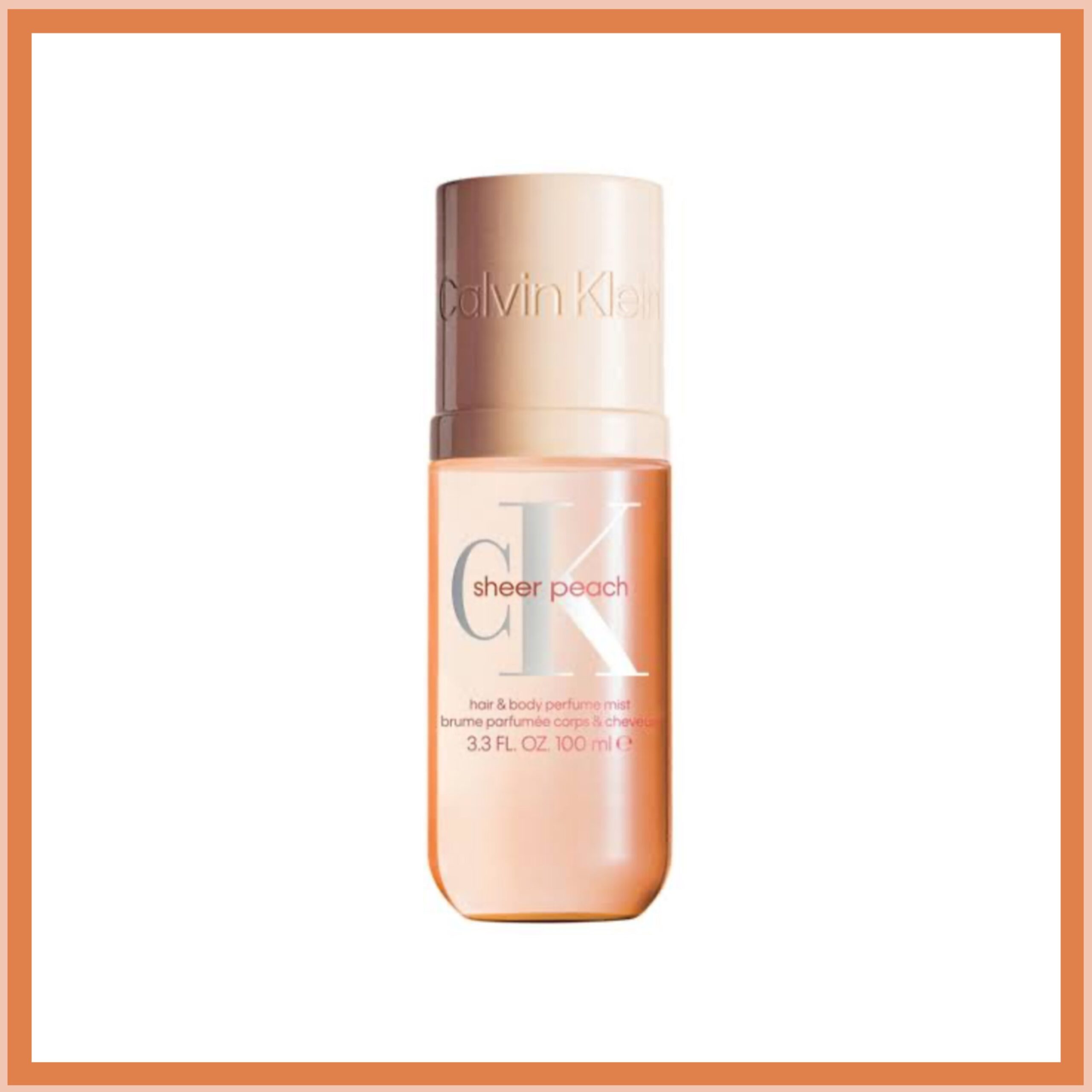 56855837b04641cf97324748ad08e747.jpg Calvin Klein sheer peach vücut ve saç spreyi 100ML - Görsel 1