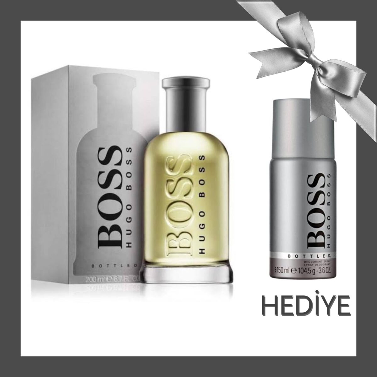 Hugo Boss Bottled Edt 200mlVp & Bottled Deodorant Spray150ml