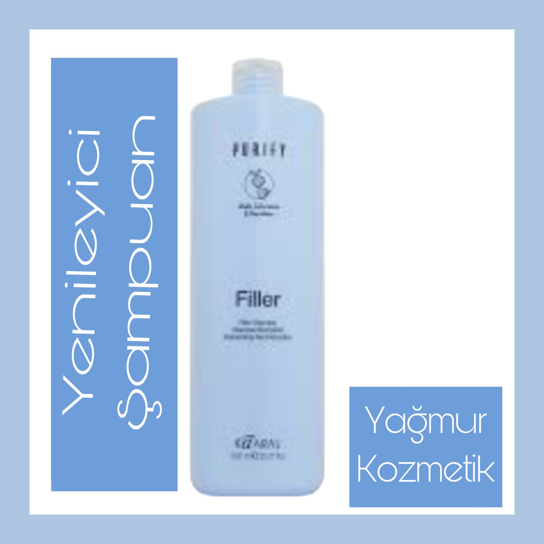 8cb4b54ea43f4133a5da2feb14c293d7.jpg Kaaral Purify Filler Shampoo (1000ml ) - Görsel 1