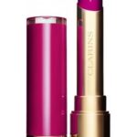 Clarins Joli Rouge Lacquer 762L Pop Pink Intense Color Lip Balm
