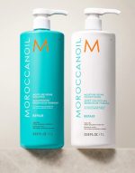 Moroccanoil Repair Şampoo 1000ml & Repair Moisture Repair Saç Kremi 1000ml - Görsel 2